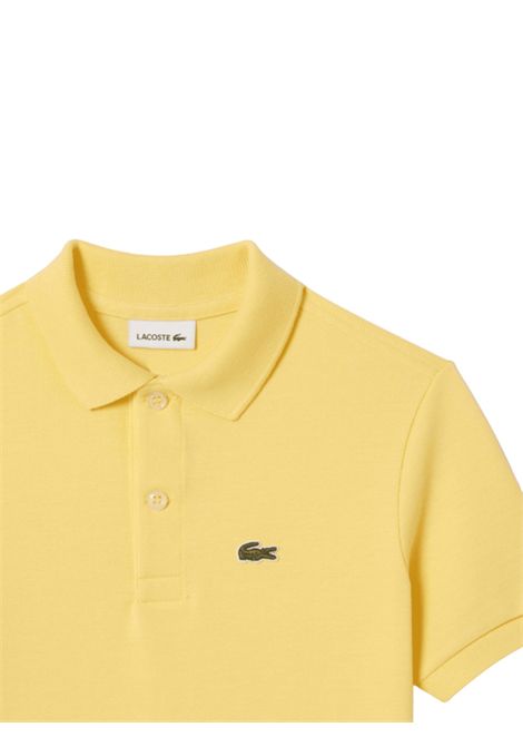 Polo unisex gialla in cotone LACOSTE | PJ2909/MAGIALLO