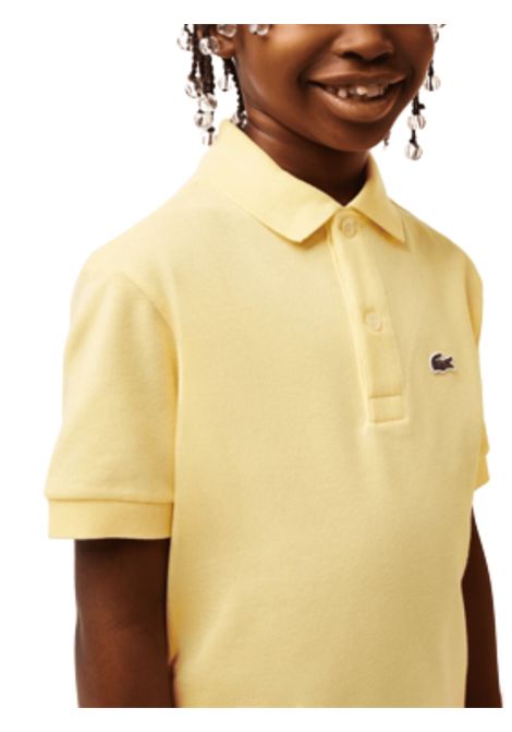 Polo unisex gialla in cotone LACOSTE | PJ2909/MAGIALLO