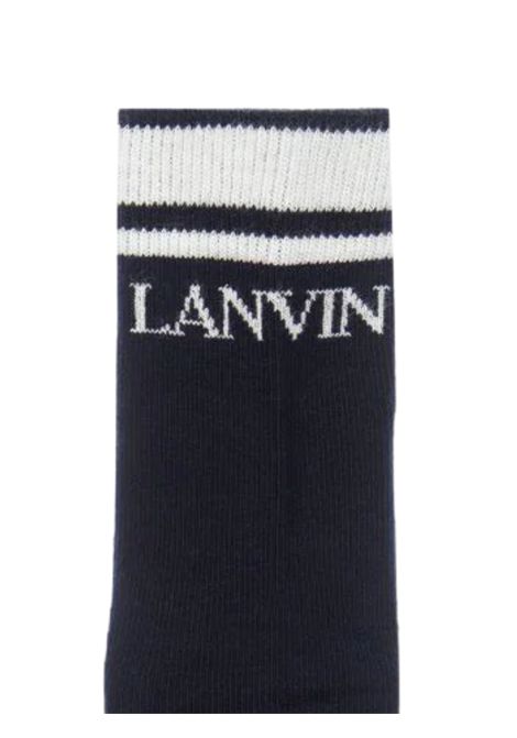 Calzini bambino blu in cotone LANVIN | N2008/DELBLU