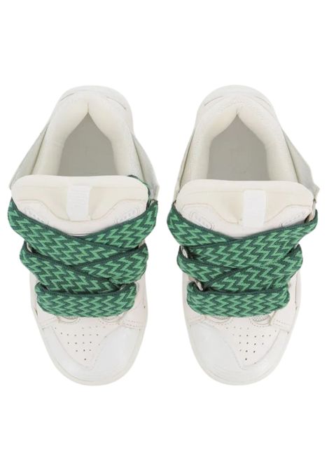 Sneakers LANVIN kids bianco con design a inserti LANVIN | N30218/MABIANCO