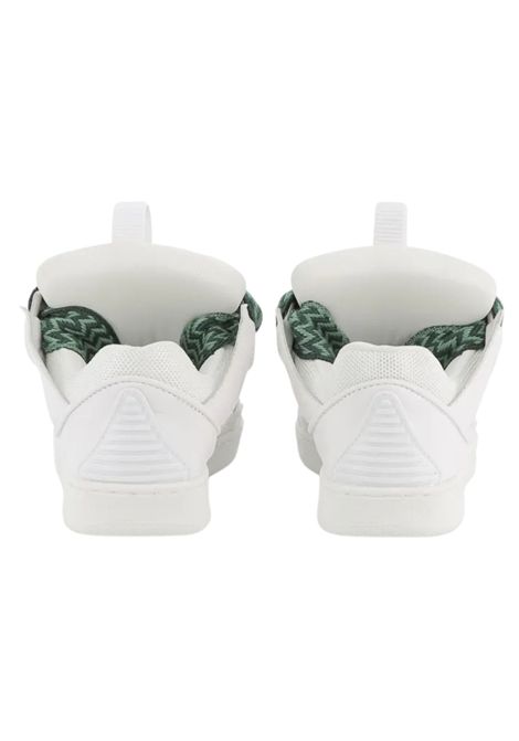 Sneakers LANVIN kids bianco con design a inserti LANVIN | N30218/MABIANCO