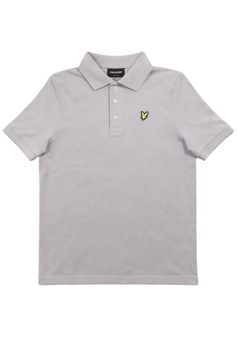 Polo bambino grigia in cotone LYLE & SCOTT | 20000GRIGIO