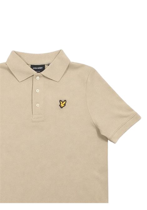Polo bambino sabbia in cotone LYLE & SCOTT | 20000SABBIA