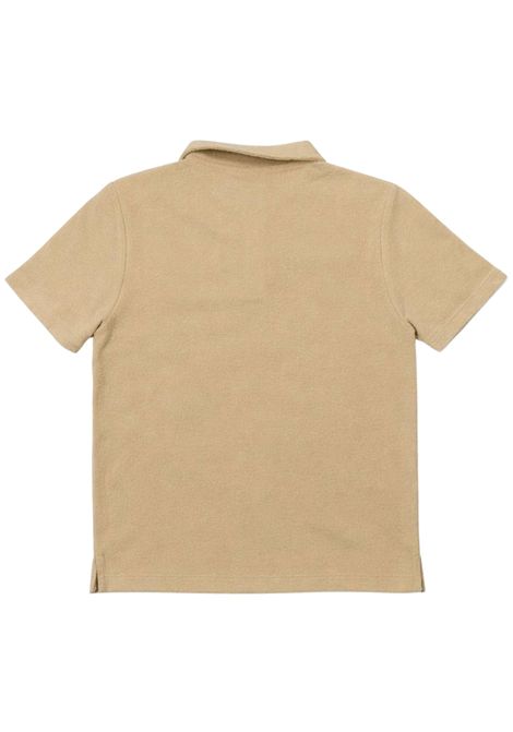 Beige cotton polo shirt for children LYLE & SCOTT | 2201BEIGE