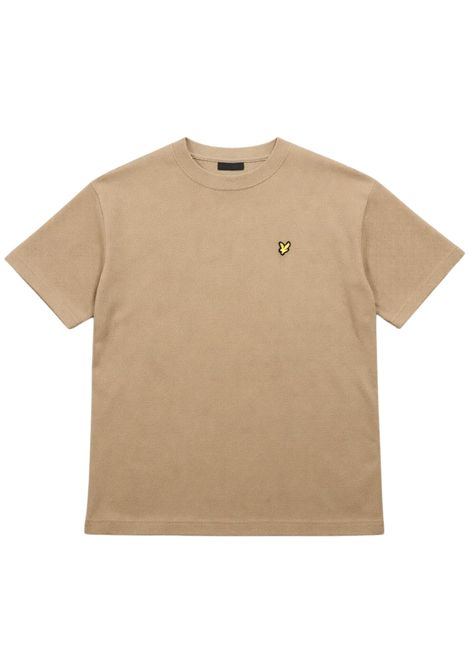 T-shirt bambino beige in cotone LYLE & SCOTT | 2409BEIGE