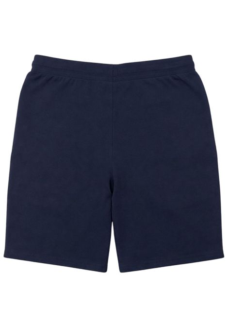 Bermuda bambino blu notte in viscosa LYLE & SCOTT | 2484BLU NOTTE