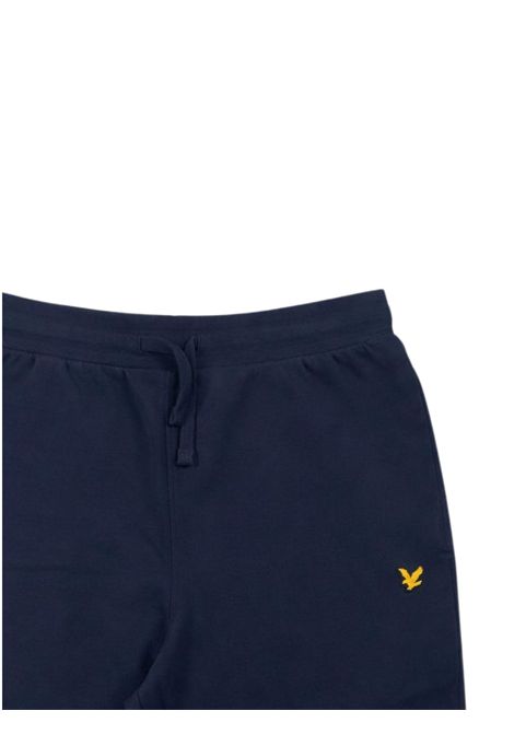 Bermuda bambino blu notte in viscosa LYLE & SCOTT | 2484BLU NOTTE