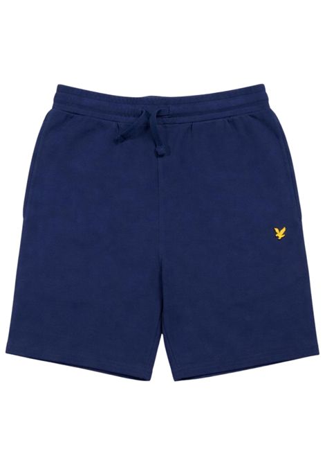 Bermuda bambino blu in viscosa LYLE & SCOTT | 2484BLU