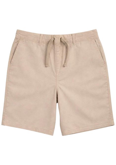 Bermuda bambino in cotone e lino LYLE & SCOTT | 52918SABBIA