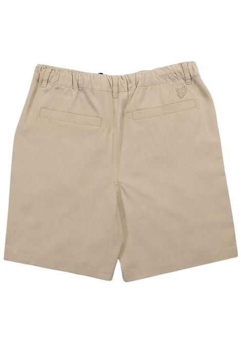 Bermuda bambino in cotone e lino LYLE & SCOTT | 52918SABBIA