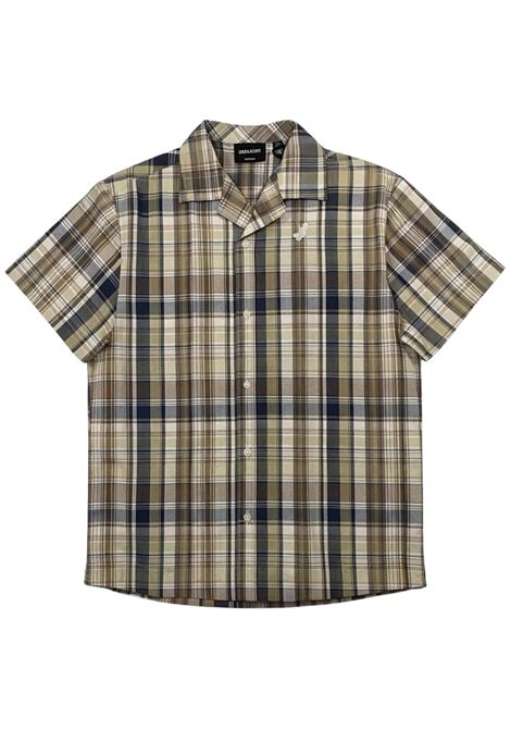 Camicia bambino in cotone e lino LYLE & SCOTT | 52940BEIGE