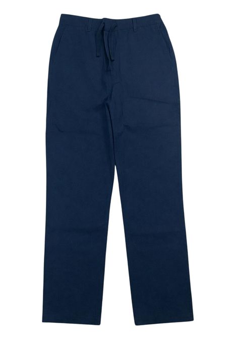 Pantalone bambino blu in lino e cotone LYLE & SCOTT | 52946BLU