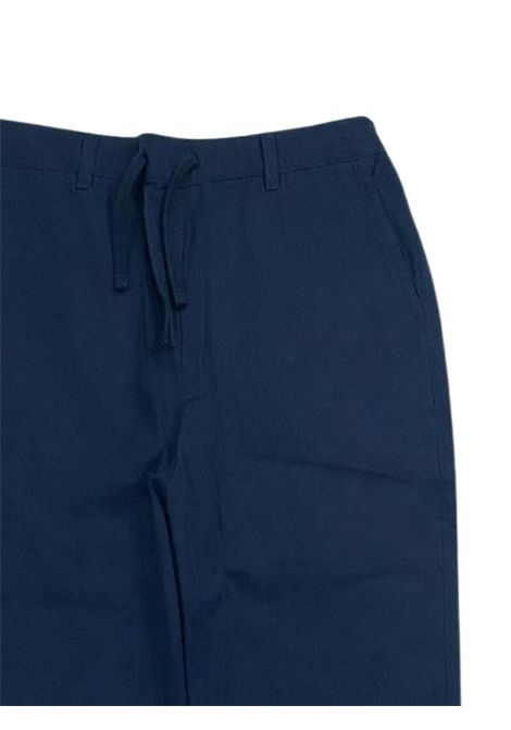 Pantalone bambino blu in lino e cotone LYLE & SCOTT | 52946BLU