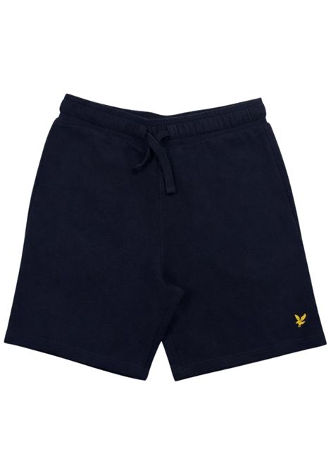 Bermuda bambino blu in cotone LYLE & SCOTT | 52988BLU