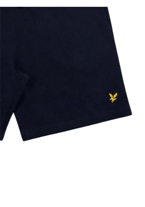 Bermuda bambino blu in cotone LYLE & SCOTT | 52988BLU
