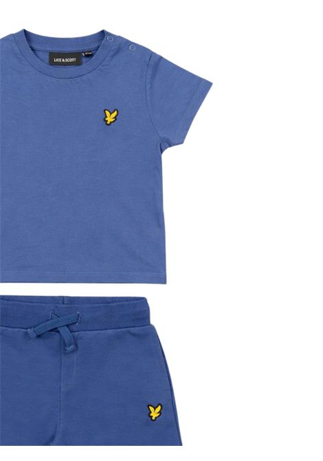 Completo neonato blu in cotone LYLE & SCOTT | 53066BLU