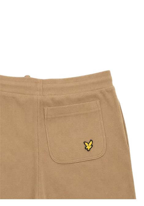 Bermuda bambino beige in cotone LYLE & SCOTT | 53119BEIGE
