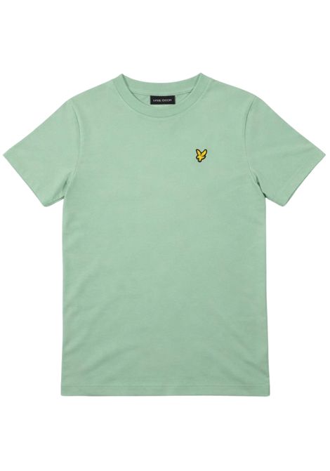 T-shirt bambino verde in cotone LYLE & SCOTT | 53410VERDE