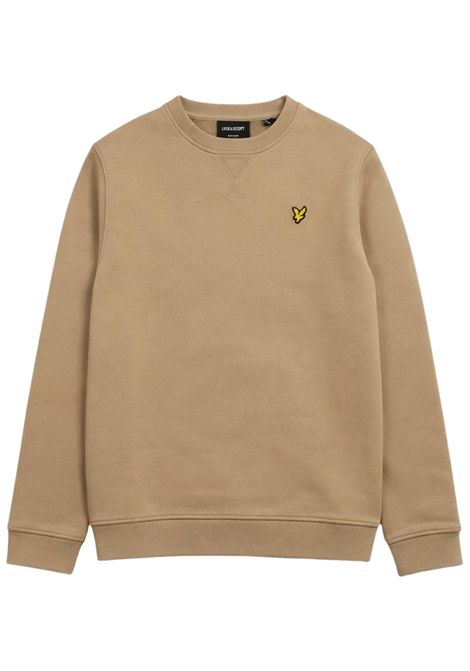 Beige cotton children's sweatshirt LYLE & SCOTT | 53429BEIGE