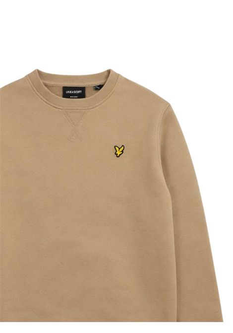 Beige cotton children's sweatshirt LYLE & SCOTT | 53429BEIGE