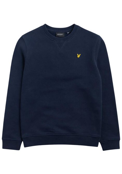 Blue cotton sweatshirt for children LYLE & SCOTT | 53429BLU