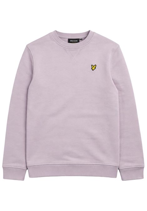 Wisteria cotton children's sweatshirt LYLE & SCOTT | 53429GLICINE