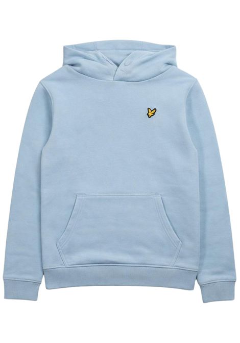 Blue cotton sweatshirt for children LYLE & SCOTT | 53438AZZURRO