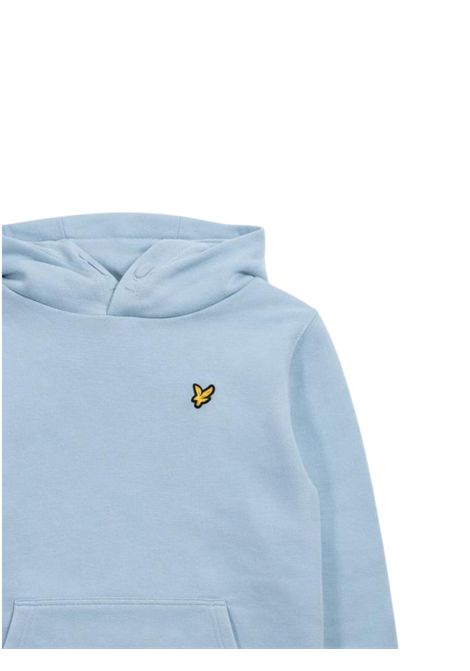Blue cotton sweatshirt for children LYLE & SCOTT | 53438AZZURRO