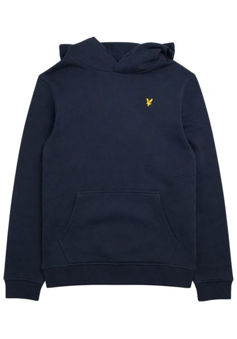 Blue cotton sweatshirt for children LYLE & SCOTT | 53438BLU