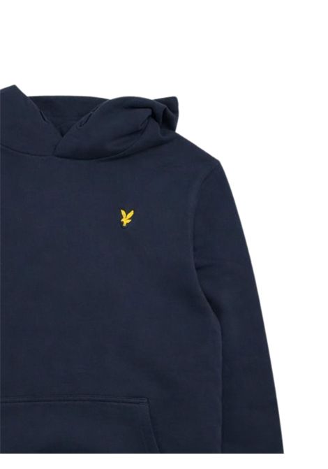Blue cotton sweatshirt for children LYLE & SCOTT | 53438BLU