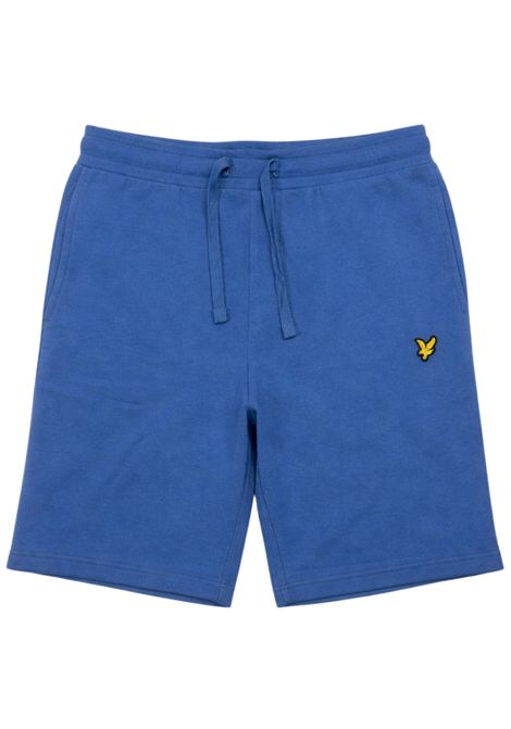 Bermuda bambino blu in cotone LYLE & SCOTT | 53456BLU
