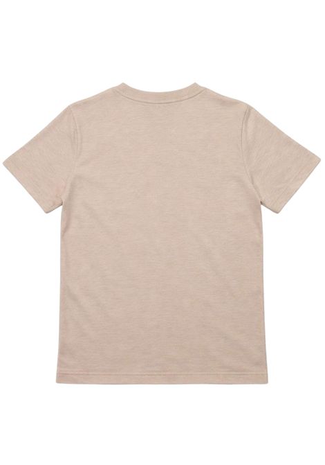 T-shirt bambino in cotone e lino LYLE & SCOTT | 53465SABBIA