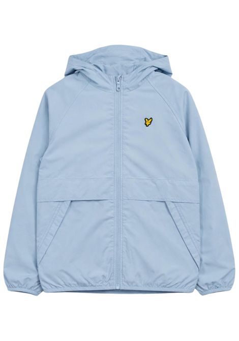 Giubbino bambino azzurro con cappuccio LYLE & SCOTT | 53498AZZURRO