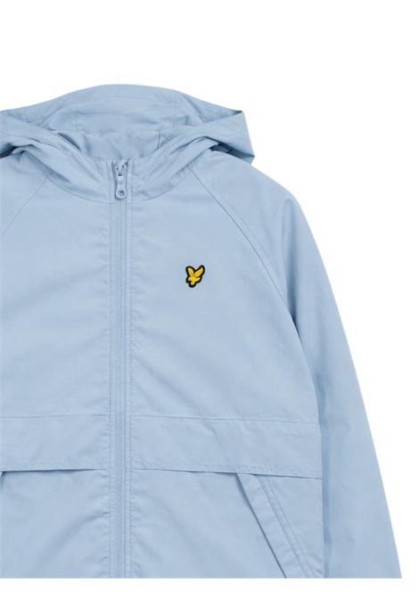 Giubbino bambino azzurro con cappuccio LYLE & SCOTT | 53498AZZURRO