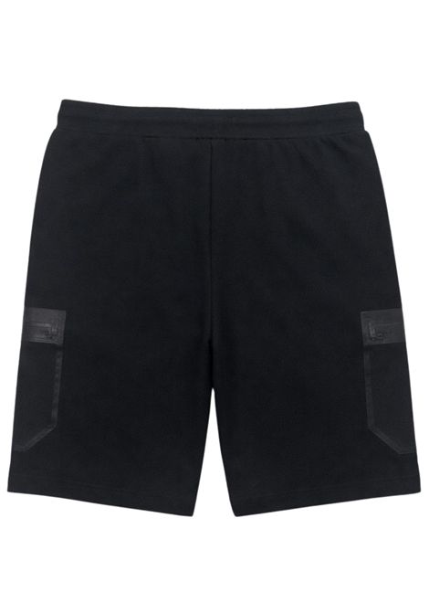 Bermuda bambino nero in cotone LYLE & SCOTT | 53509NERO