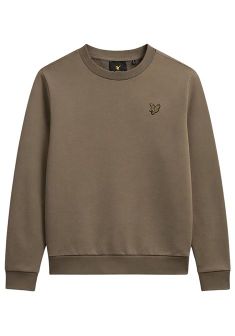 Green cotton sweatshirt for children LYLE & SCOTT | 53523VERDE