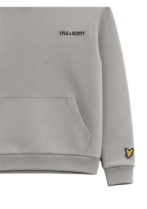 Grey cotton sweatshirt for children LYLE & SCOTT | 53531GRIGIO