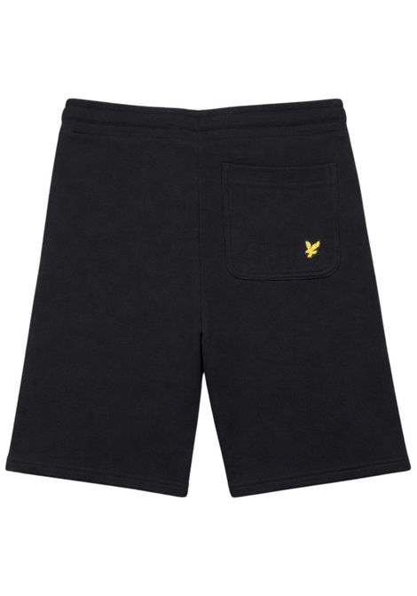 Bermuda bambino nero in cotone LYLE & SCOTT | 53536NERO
