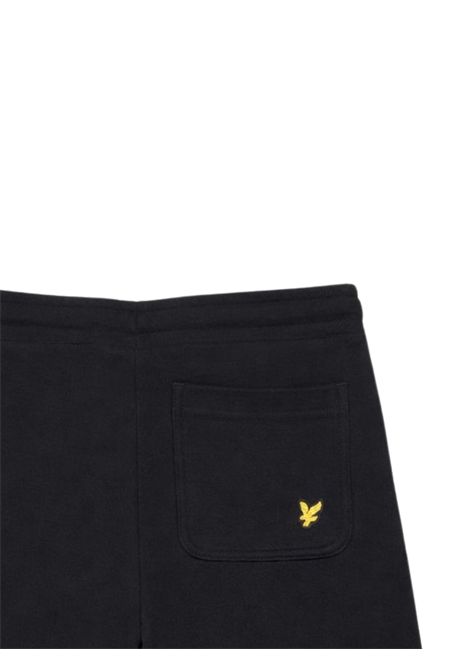 Bermuda bambino nero in cotone LYLE & SCOTT | 53536NERO