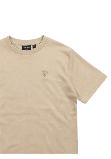 T-shirt bambino sabbia in cotone LYLE & SCOTT | 53544SABBIA