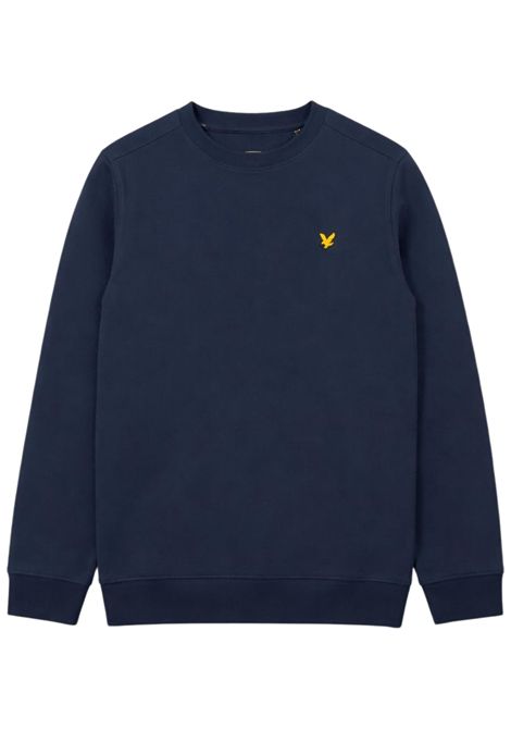 Blue viscose children's sweatshirt LYLE & SCOTT | 54411BLU