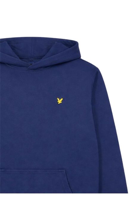 Light blue viscose sweatshirt for children LYLE & SCOTT | 54413BLU CHIARO