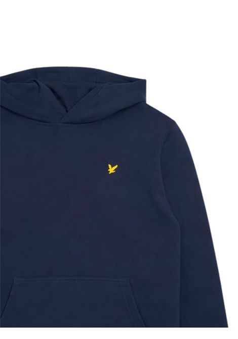 Blue viscose children's sweatshirt LYLE & SCOTT | 54413BLU