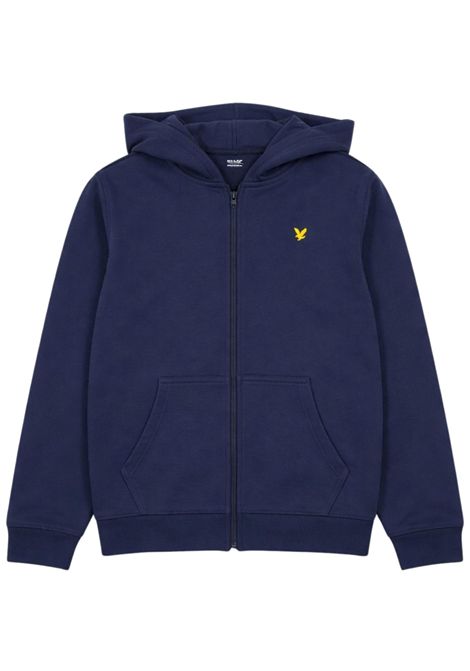 Blue viscose children's sweatshirt LYLE & SCOTT | 54428BLU