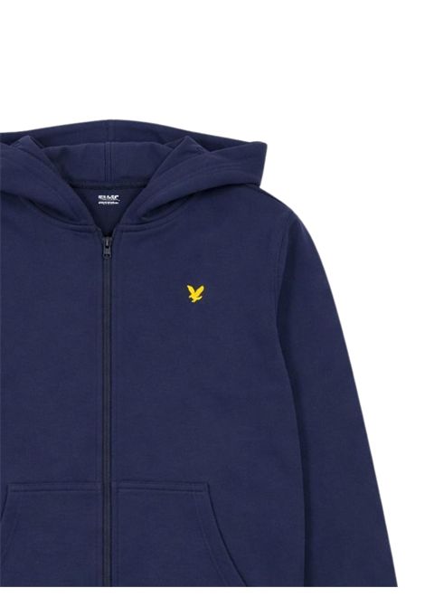 Blue viscose children's sweatshirt LYLE & SCOTT | 54428BLU
