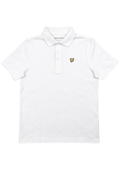 Polo bambino bianca in cotone LYLE & SCOTT | 54544BIANCO