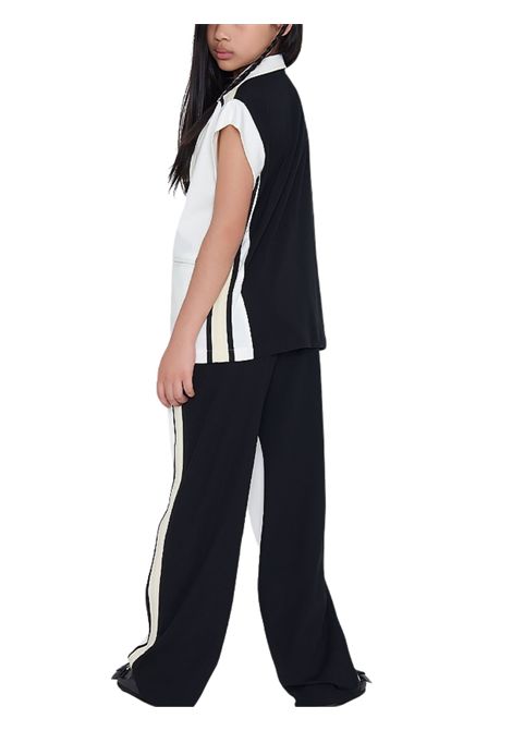 Gilet bambina panna in viscosa Manila Grace | 143JMJS/SUPANNA