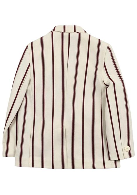 White cotton children's jacket Manuel Ritz | 3256PANNA