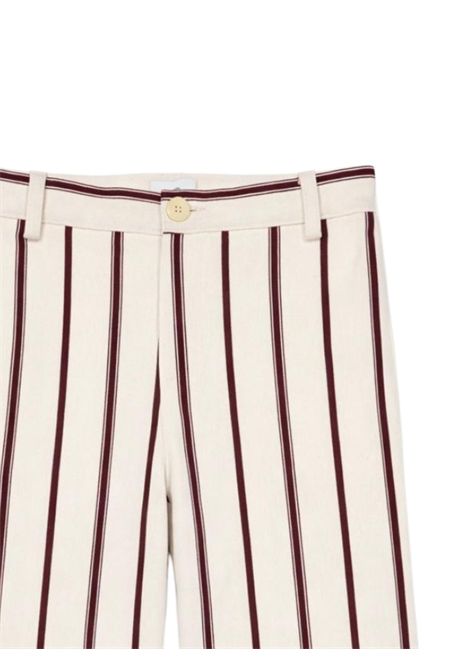 Cream cotton children's trousers Manuel Ritz | 3257PANNA