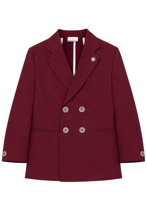 Burgundy viscose children's jacket Manuel Ritz | 3260BORDEAU